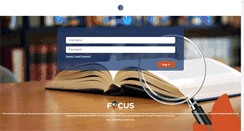 Desktop Screenshot of focus.oneclay.net